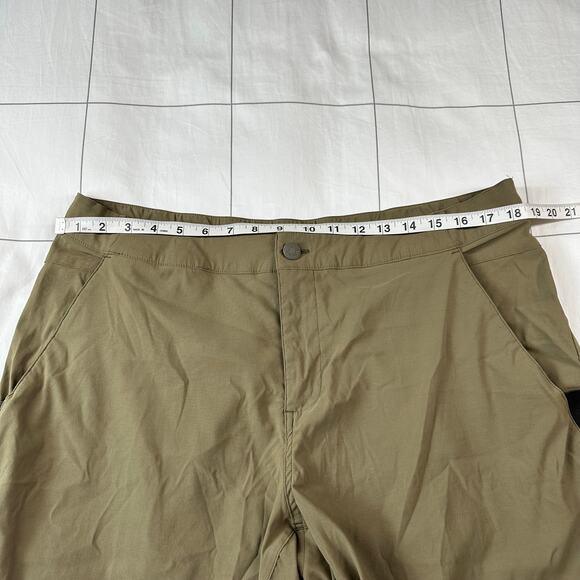 Marmot Shorts Mens XL Tan North McDowell Nylon Hiking Outdoor Stretch Trail Trek - Picture 5 of 9